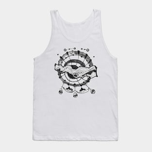 n10: "all-seeing wood at the end of the world" Tank Top